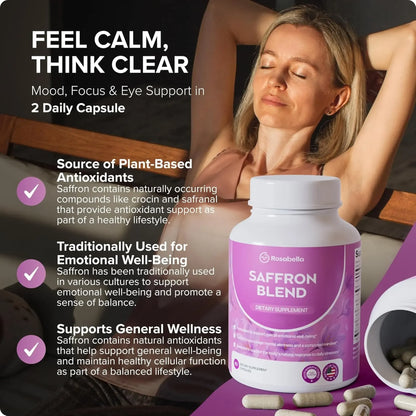 Rosabella Saffron Extract — Naturally Supports A Healthy Mood